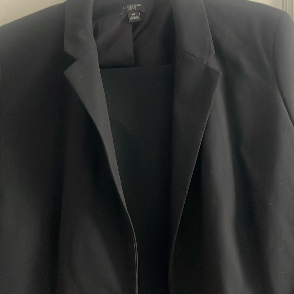 Black pant suit